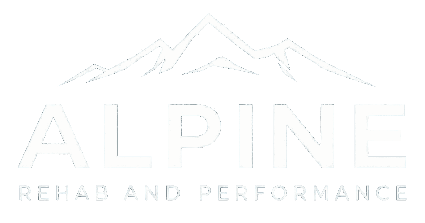 Alpine Rehab and Performance logo, mobile personal training on the Gold Coast